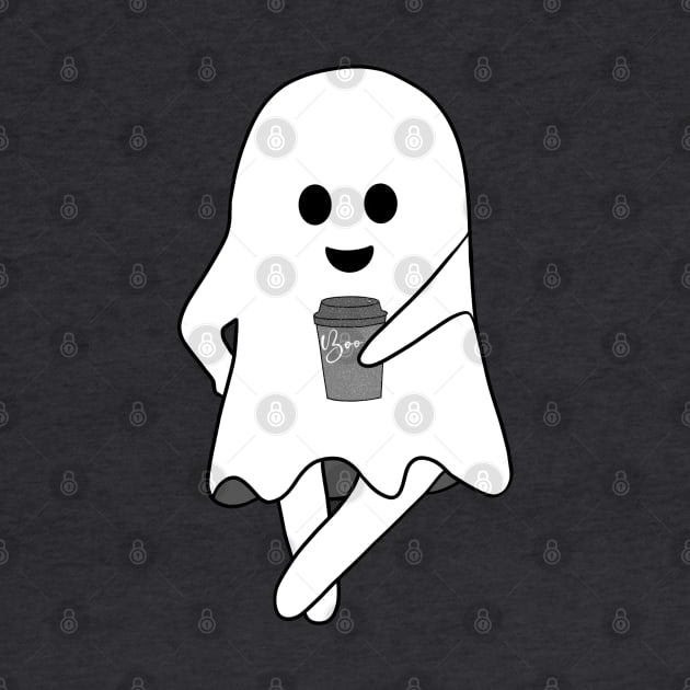 Halloween ghost by asillustrator